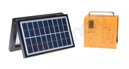 Kit solaire portable pour le camping à moto-2
