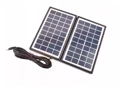 Saules bateriju panelis ar izmēriem 270x220 mm un jaudu 6 W/18 V - 228687