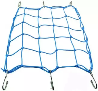 Синьо закопчаване с мрежа за багаж - 228716