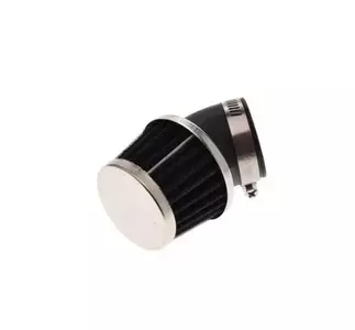 Vzduchový filtr 35 mm kuželový 45 stupňů černý - 228879