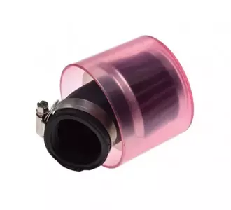 Filtr powietrza stożkowy 35 mm 45 stopni różowy-3