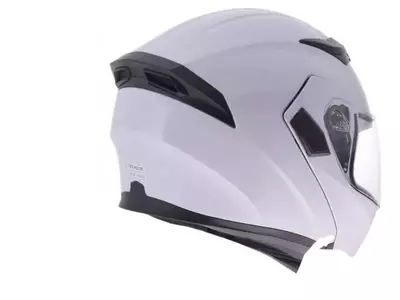 Awina cască de motocicletă cu mandibulă albă L-2