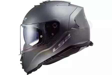 Motociklistička kaciga koja pokriva cijelo lice LS2 FF800 STORM SOLID MATT TITANIUM L-2