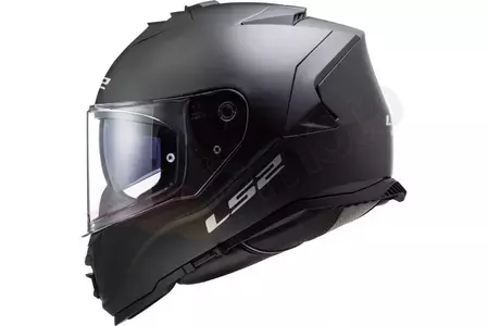 LS2 FF800 STORM SOLID GLOSS BLACK XL casco moto integrale-2