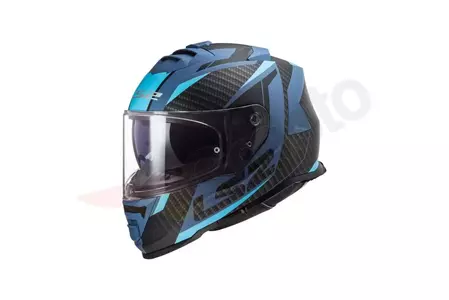 LS2 FF800 STORM RACER MATT BLUE M motociklistička kaciga koja pokriva cijelo lice-1