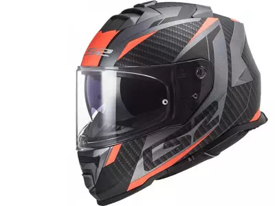 LS2 FF800 STORM RACER MATT TITAN FLUO 3XL capacete integral de motociclista - AK1080021528