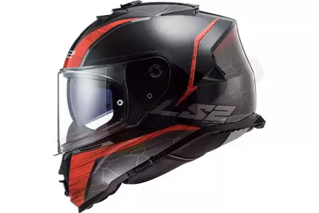 LS2 FF800 STORM CLASSY RED M motociklistička kaciga koja pokriva cijelo lice-2