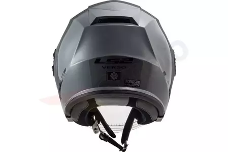 LS2 OF570 VERSO NARDO GREY capacete aberto de motociclista M-2