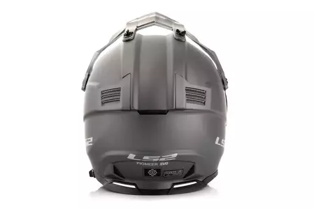 LS2 MX436 PIONEER EVO MATT TITAN XXL capacete para motas de enduro-5
