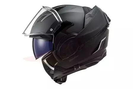 LS2 FF900 VALIANT II NOIR MATT NEGRO XL casco de moto mandíbula-1