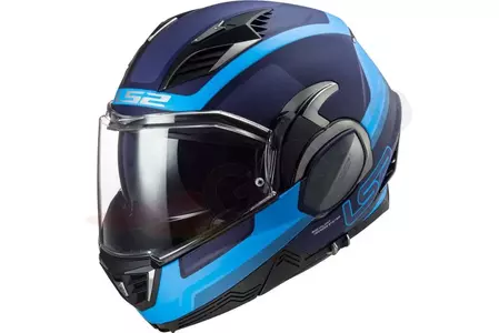 Kask motocyklowy szczękowy LS2 FF900 VALIANT II ORBIT MATT BLUE XL-4