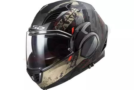 LS2 FF900 VALIANT II GRIPPER ANTIQUE GOLD S casco moto mandíbula-1