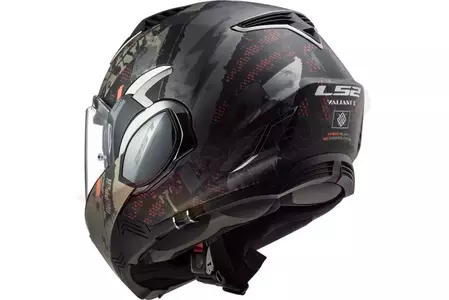 LS2 FF900 VALIANT II GRIPPER ANTIQUE GOLD S casco moto mandíbula-3