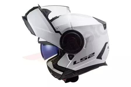 LS2 FF902 SCOPE SOLID WHITE XS casque moto à mâchoire