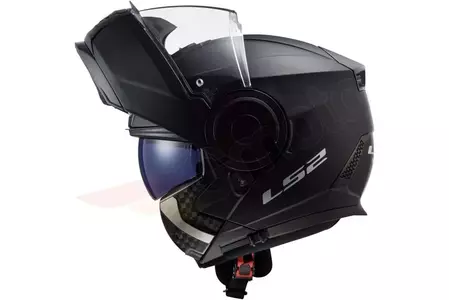 LS2 FF902 SCOPE SOLID MATT BLACK S capacete de motociclista para maxilar - AK5090210113