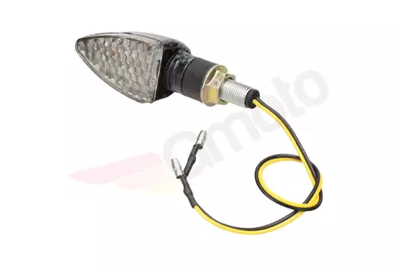 Retningsindikator hvid LED diffusor carbon højre bag - 229813