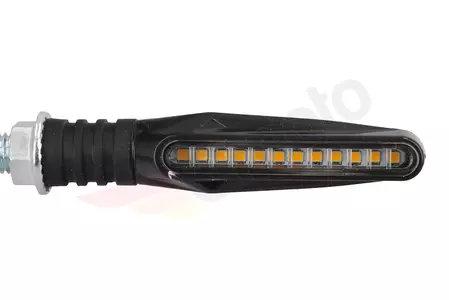 LED peräkkäinen dynaaminen merkkivalo musta 2kpl-5