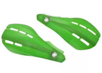 Náhradní listy pro chrániče rukou řidítek zelené barvy-1