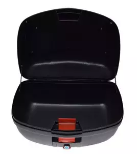 Avina 46L sijajno črn sredinski prtljažnik + monolock plošča-3