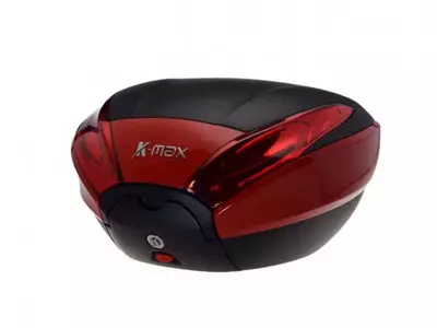K-MAX roșu, portbagaj central de 40L-1