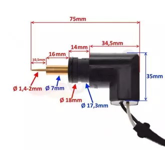 Електромагнитен клапан за автоматично всмукване 7 mm Yamaha MBK-3