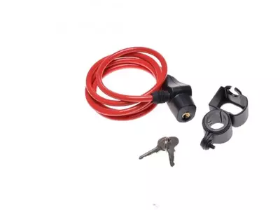 Sigurnosni spiralni kabel 8X1500mm crveni - 230505