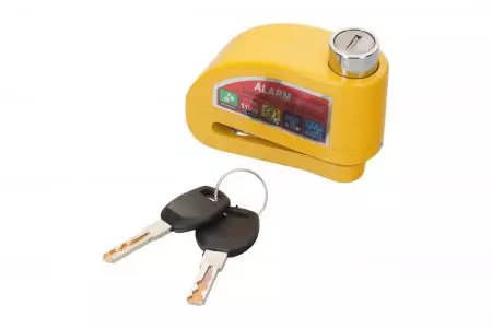 Disk brava s alarmom, verzija alarma ON, žuta-2