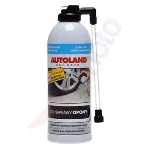 Dækreparationsforberedelse reservehjulsspray Autoland 400 ml