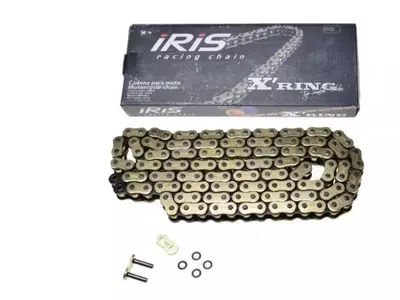 Iris 530 X-RING drivkedja 130 länkar guld