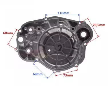 Coperchio motore destro frizione AM6-2