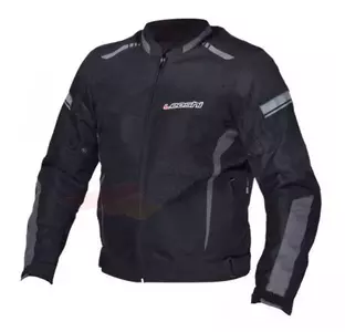Leoshi Down Town ljetna siva XXL tekstilna motoristička jakna-1