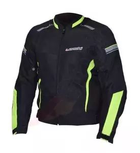 Jachetă de vară fluo 4XL pentru motociclete Down Town Leoshi fluo 4XL-1