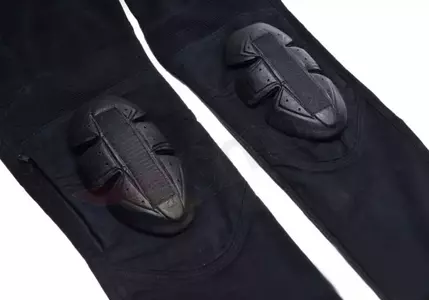Leoshi Μοτοσικλέτα παντελόνι Booties μαύρο μέγεθος 42-3