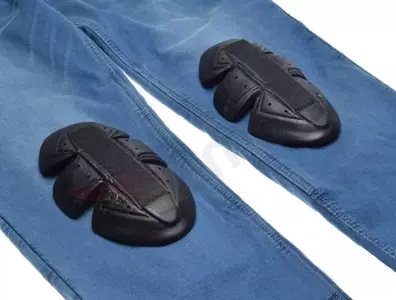 Calças de motociclista Leoshi Jeans Blue tamanho 32-2