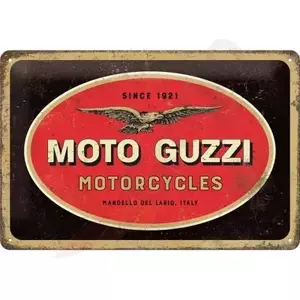 20x30cm Moto Guzzi logo tina plakat-1