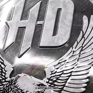Τενεκεδένια αφίσα 30x40cm για το λογότυπο της Harley-Davidson HD-2