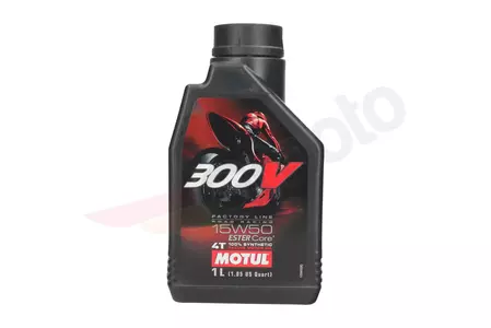 Olej silnikowy Motul 300V Road Racing 4T 15W50 Syntetyczny 1l