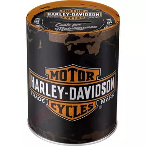 Harley-Davidson Geldkist met echt vat - 31001
