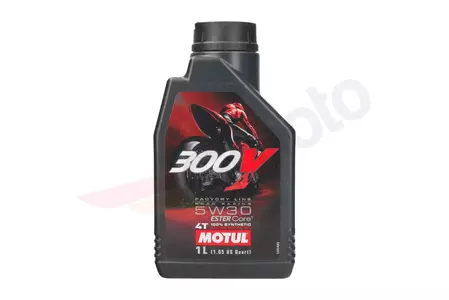 Olej silnikowy Motul 300V Road Racing 4T 5W30 Syntetyczny 1 l