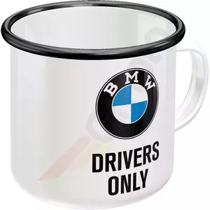 Caneca esmaltada BMW Drivers Only-5