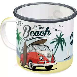 Cană emailată Volkswagen Beach - 43218