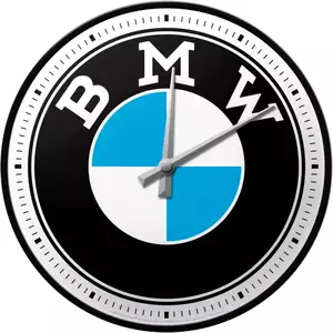 Sieninis laikrodis su BMW logotipu-1