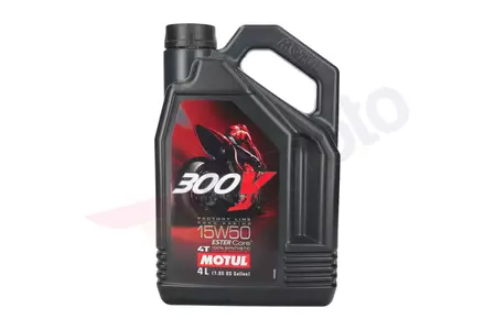 Olej silnikowy Motul 300V Road Racing 4T 15W50 Syntetyczny 4l