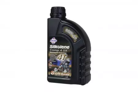 Silkolene COMP 4 SX 10W40, 1 litr, syntetyczny olej silnikowy-1