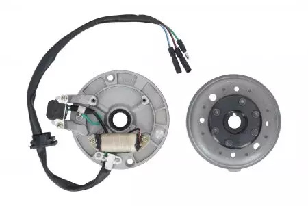 Vela de ignição + roda magnética Mini Pitbike MRF YX 140-6