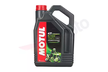 Olej silnikowy Motul 5100 4T 15W50 Półsyntetyczny 4l