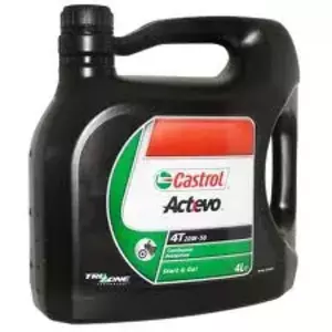 Castrol Act>evo 4T 20W-40 4l. ulei de motor mineral cu canistră Castrol Act>evo 4T 20W-40 4l.