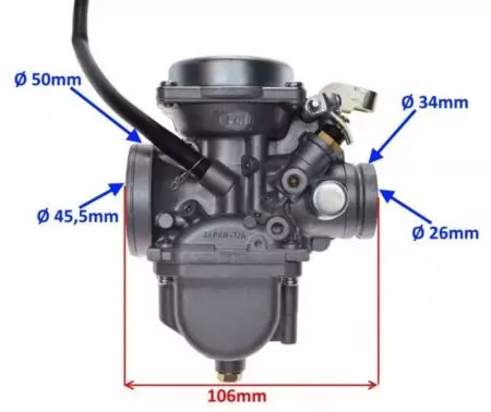 Suzuki GN 125 karburators-7