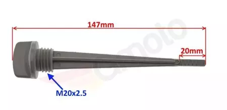 Olajszintmérő Zipp VZ-2 125-3