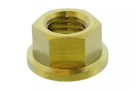 PRO-BOLT matica s prstenom M10x1,50 mm titansko zlato-1